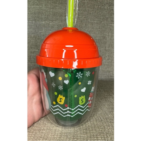 Holiday Squishmallow Cup With Straw - Picture 4 of 9